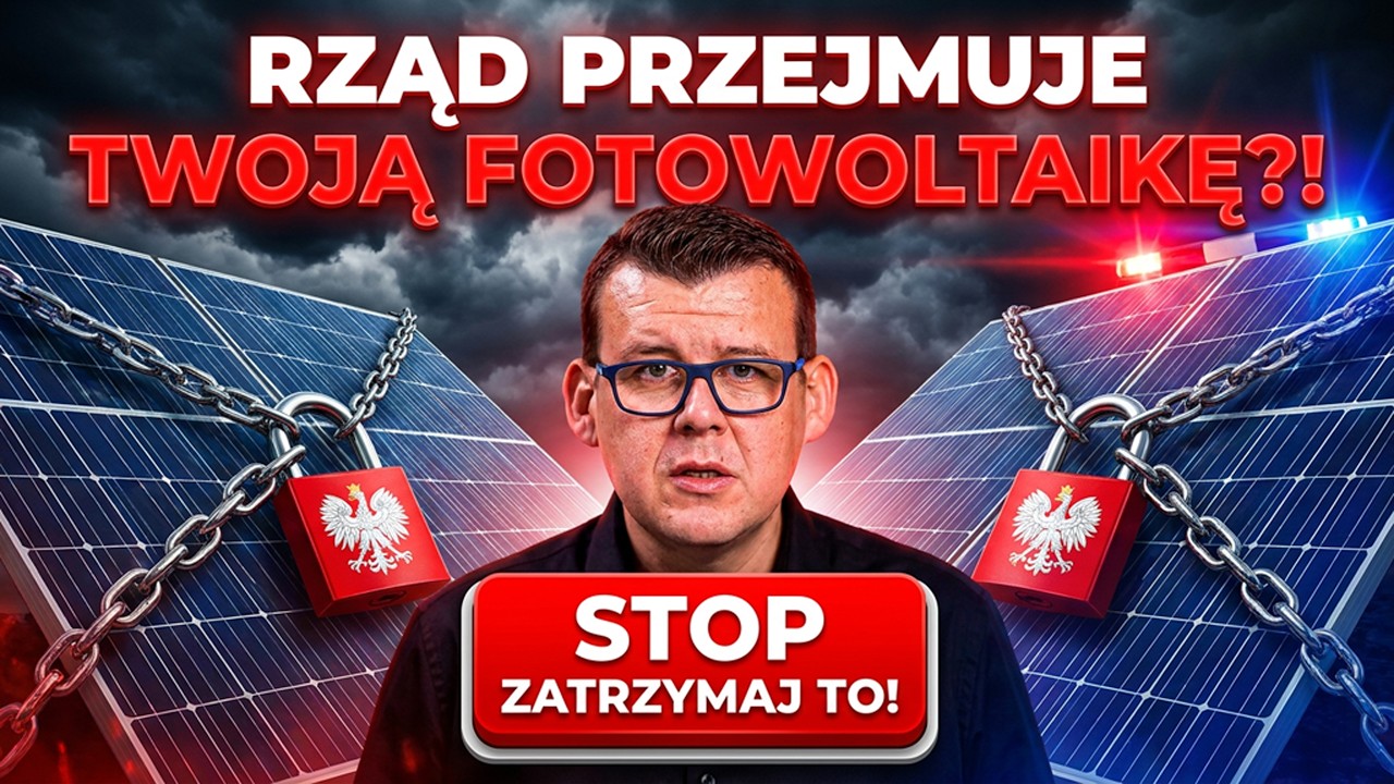 Rządowa pułapka na właścicieli fotowoltaiki! WYŁĄCZĄ KIEDY CHCĄ!