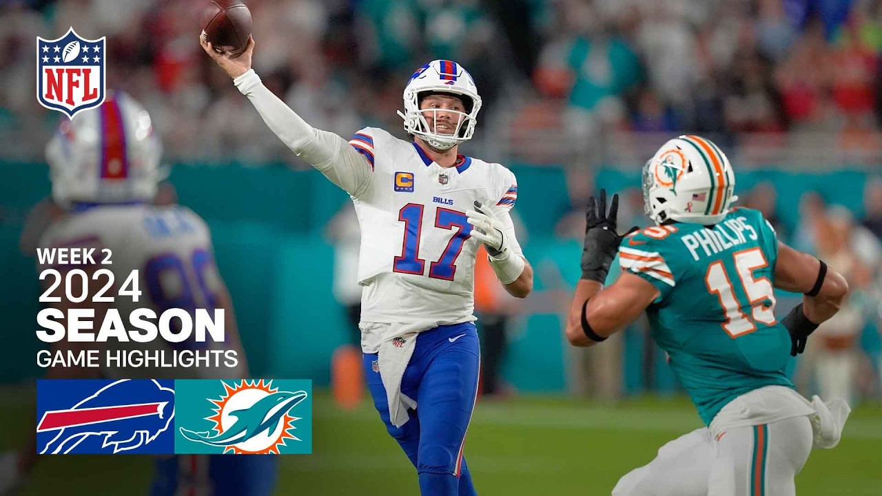 Buffalo Bills vs. Miami Dolphins Game Highlights | NFL 2024 Week 2