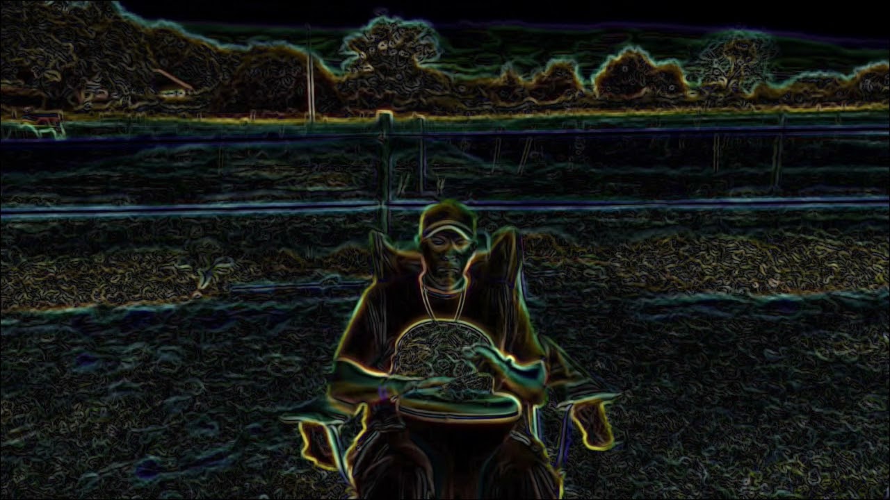 Outdoor meditation drum