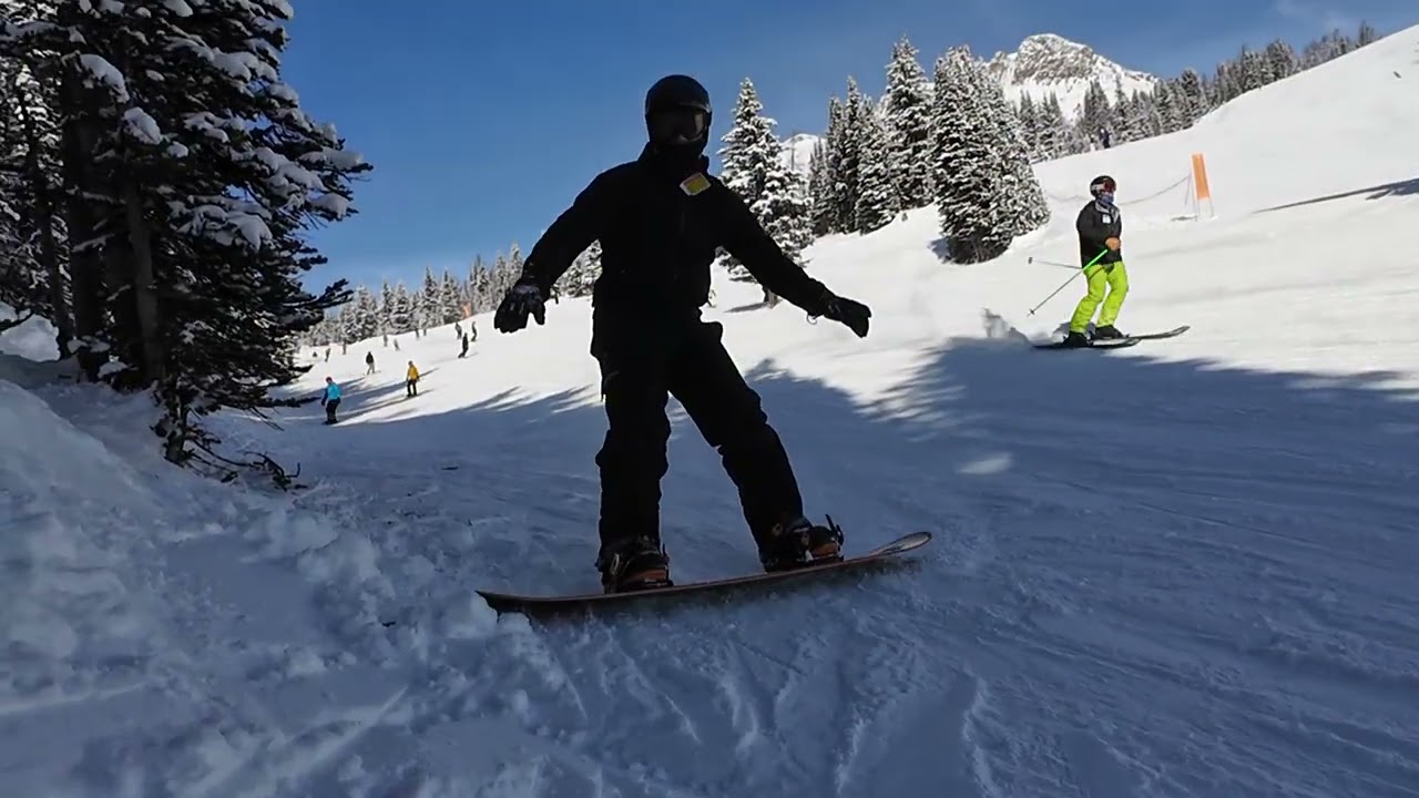 Tempo tries snowboarding pt. 1 ft. Coach Kangmo
