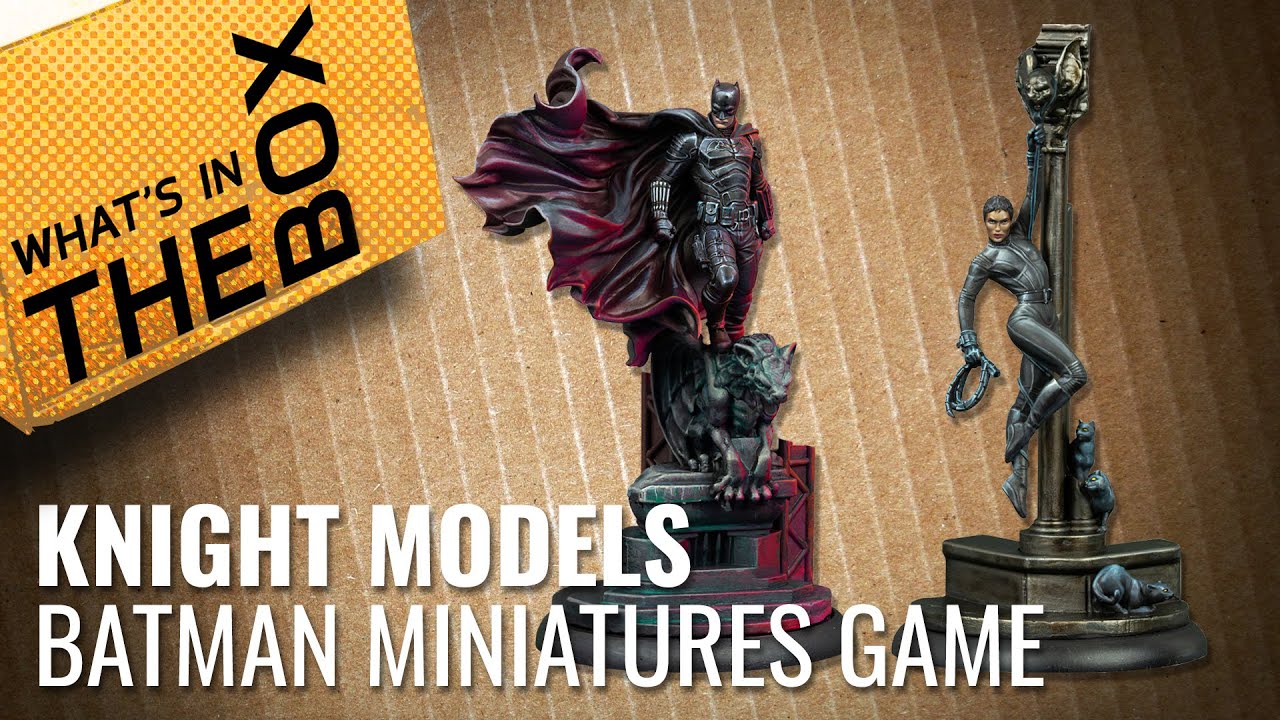 Unboxing: Batman Miniature Game | Knight Models