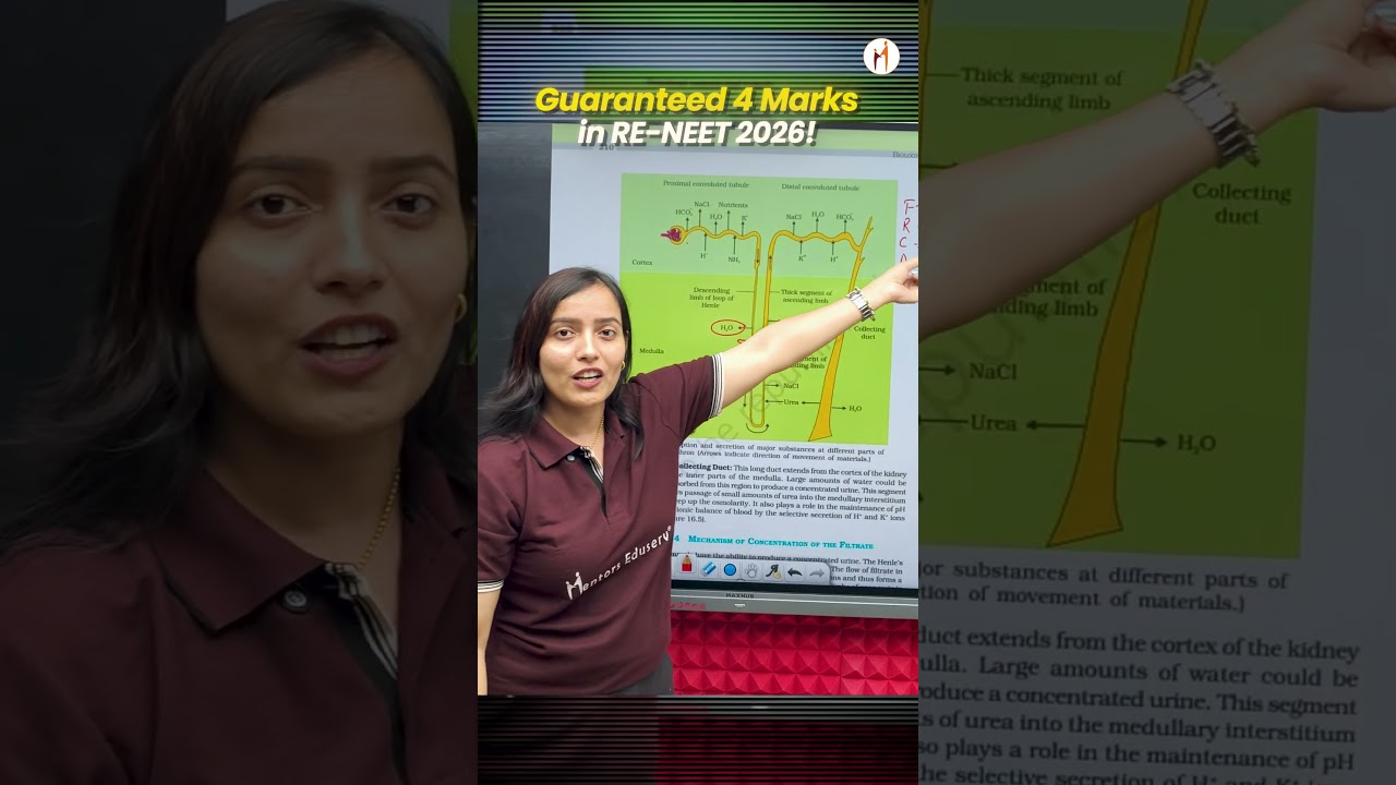 RE-NEET 2026: Guaranteed 4 Marks Question | Excretion | Biology