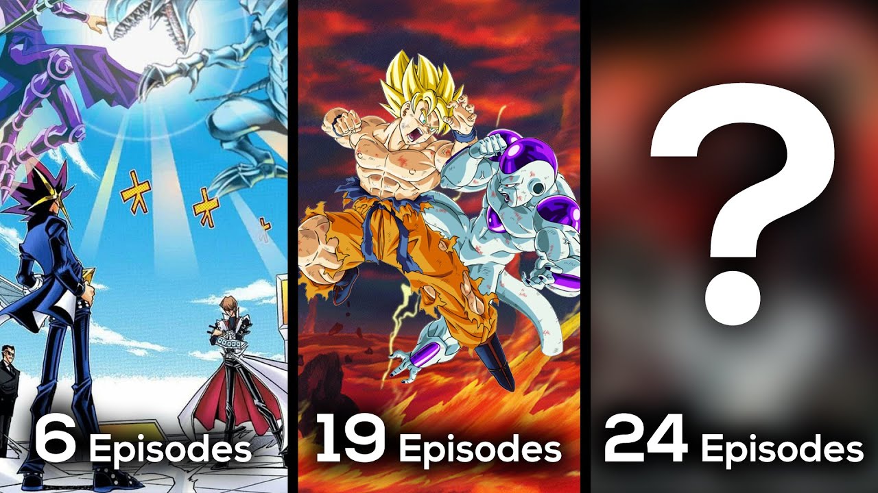 How many episodes was the longest battle in the anime?