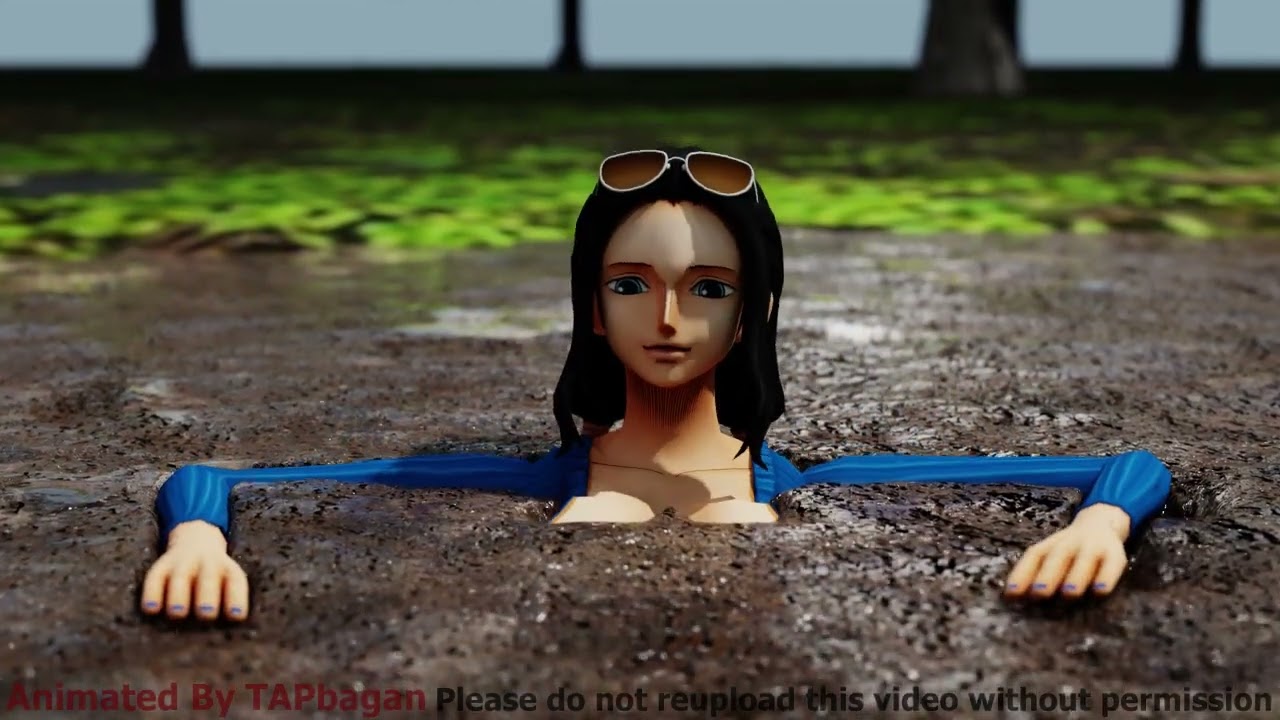 (Blender) Nico Robin Sunk