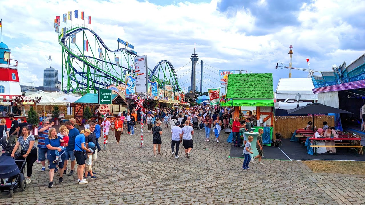 Rheinkirmes Düsseldorf 2023 - Rundgang aus Besuchersicht