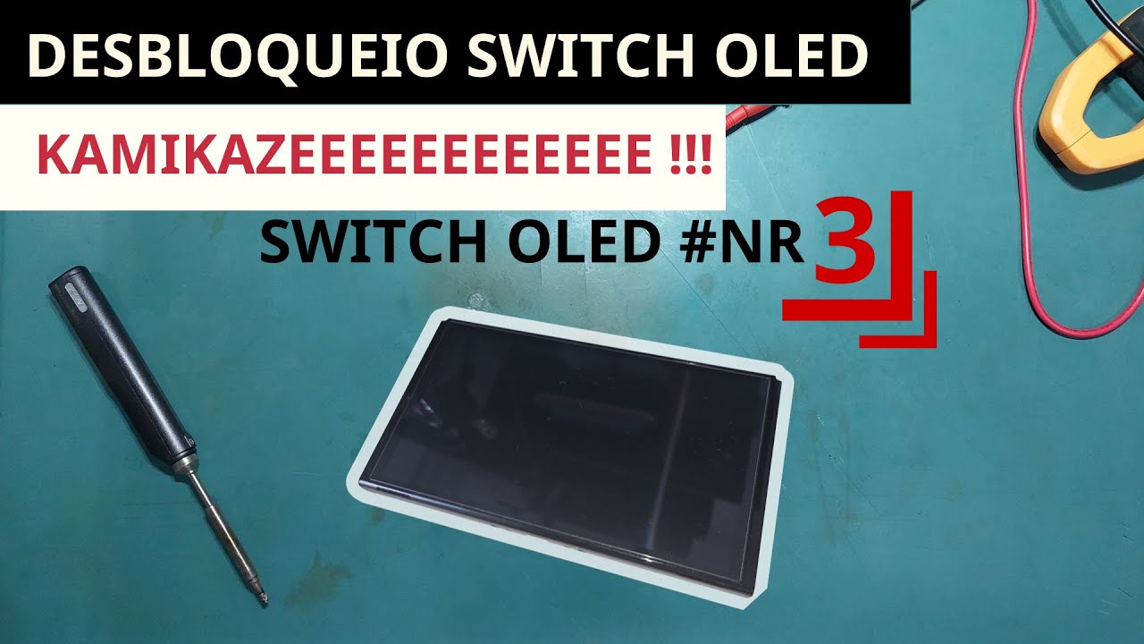 #OLED Nr 3 - Desbloqueio Switch Oled Picofly Kamikaze