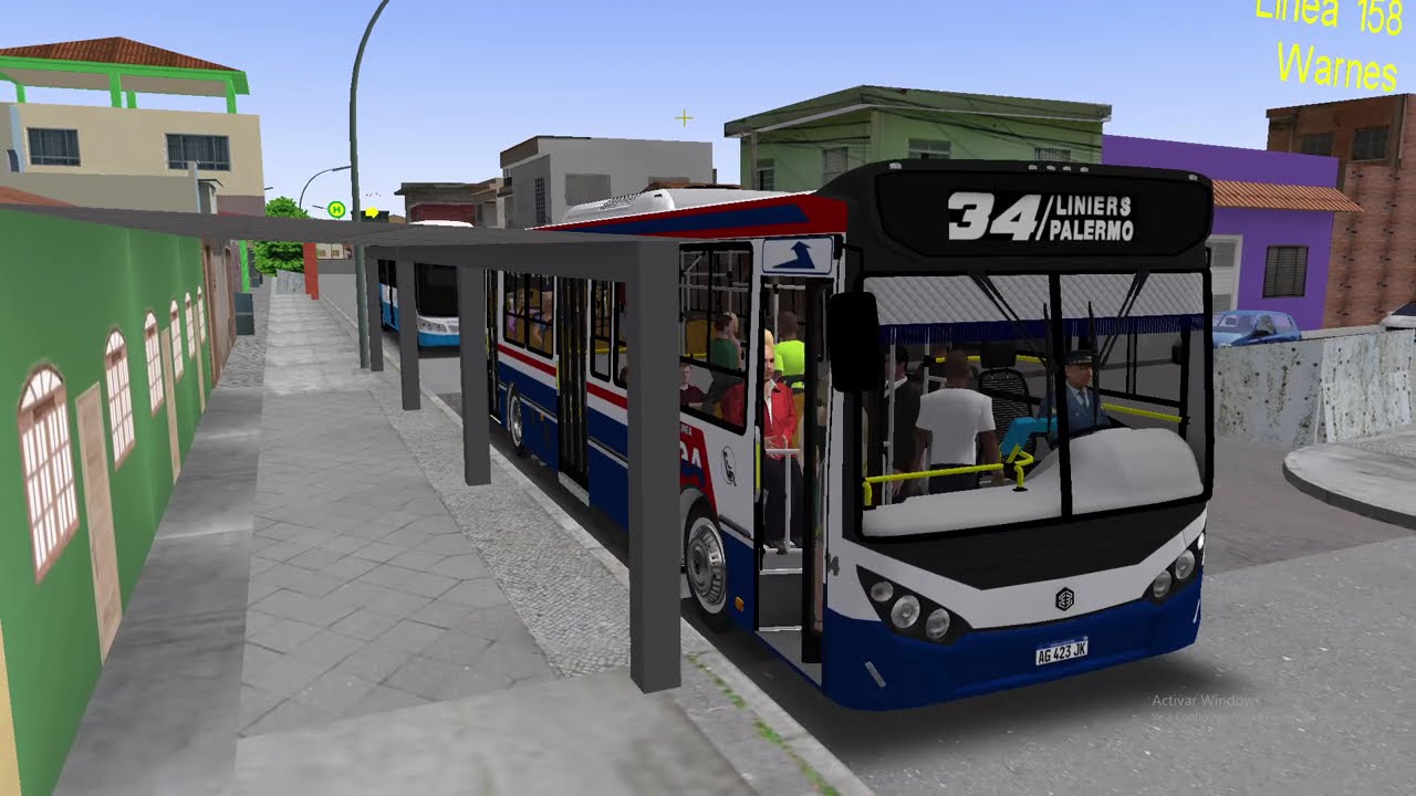 Omsi 2 Argentina | Bimet Corwin IV OH 1721 L-SB | Linea 34 Int.14