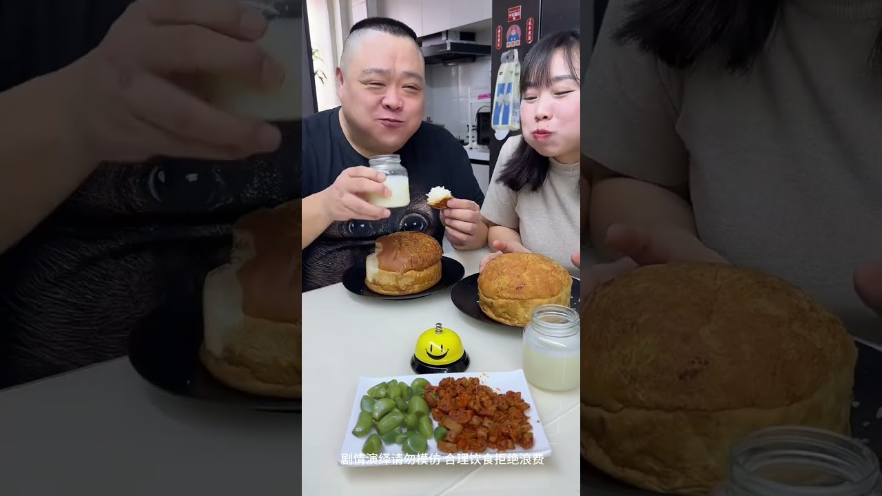 Funny Husband and Wife Eating Show - Epic Food Battle! 🤣😂
