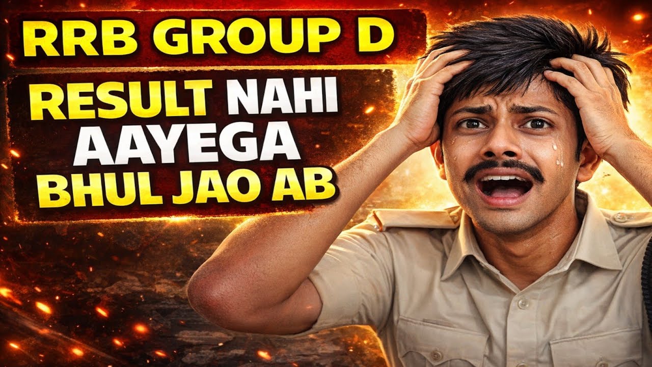 RRB Group D Result Nahi Aayega? Bhul Jao Ab? Reality Check! 🚫#rrbgroupd,#virlvideo railway student
