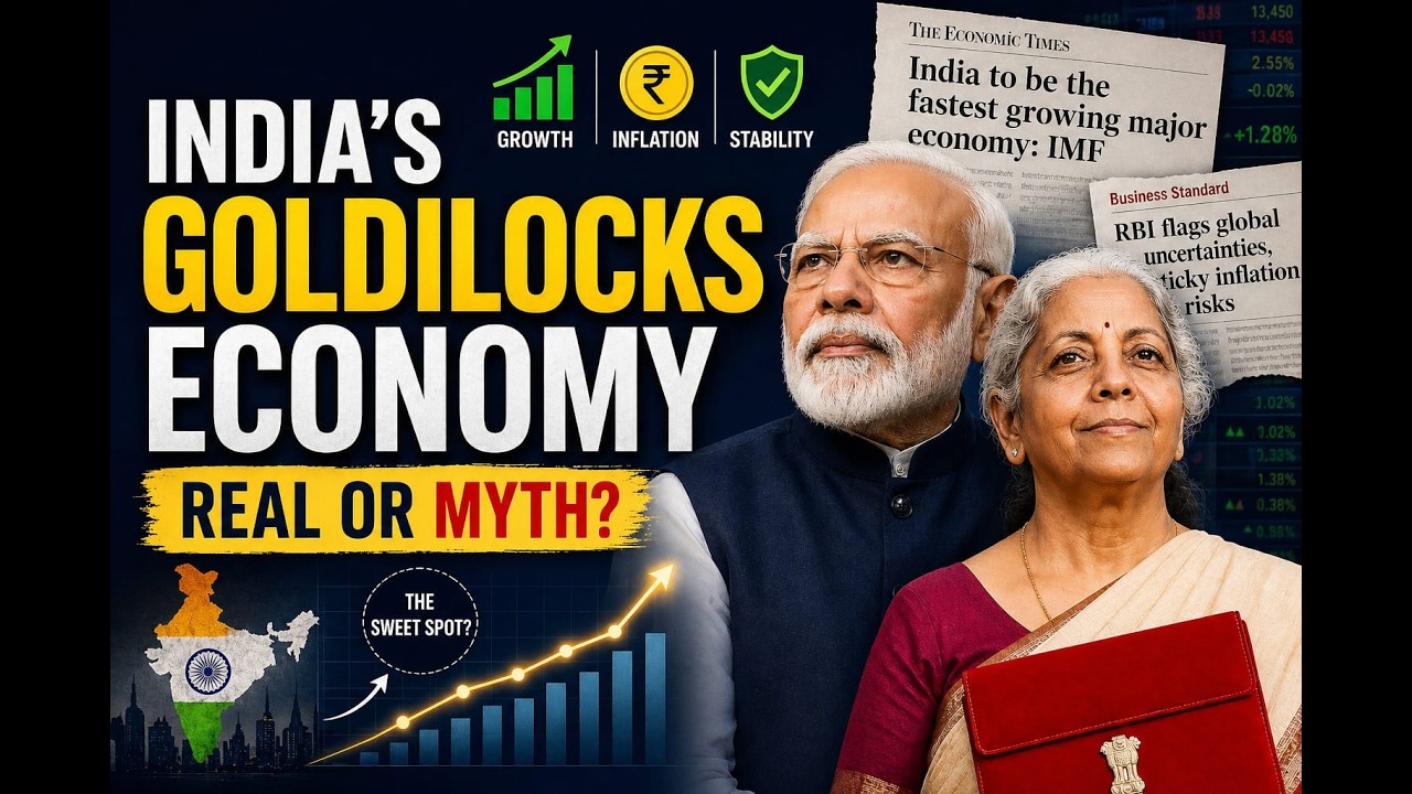 India&rsquo;s &ldquo;Goldilocks Economy&rdquo; EXPOSED &ndash; Growth or Illusion? | Vajiram & Ravi