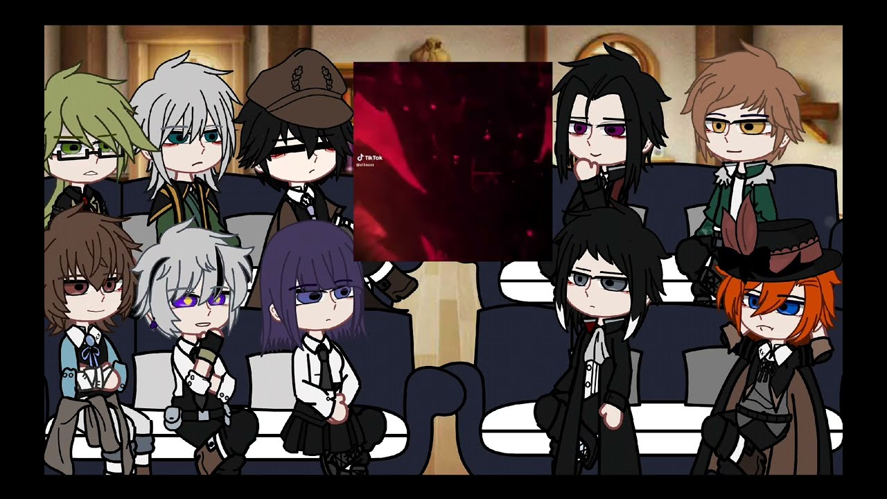 past bungo stray dogsreact to?????{s4-s5}[1/?]