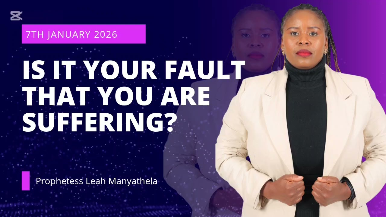 Is it your fault that you are suffering?
