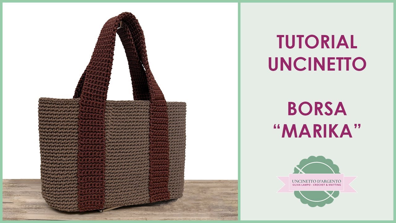Crea una borsa uncinetto speciale! | Tutorial borsa 