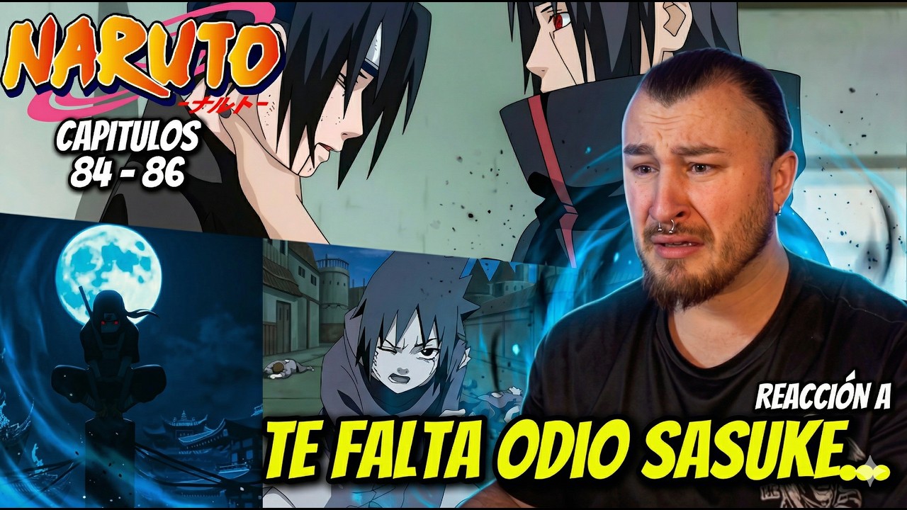 ITACHI HUMILLA A SASUKE... 💀 | REACCIÓN NARUTO POR PRIMERA VEZ | NARUTO - 84, 85 Y 86