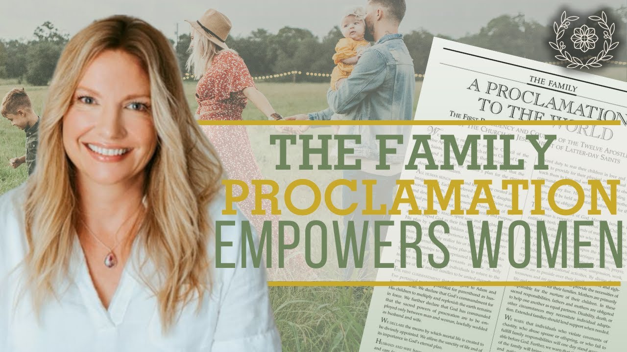 How the Family Proclamation Empowers Women | Amber Dawn Pearce (Hope Smiling Brightly) Short Version