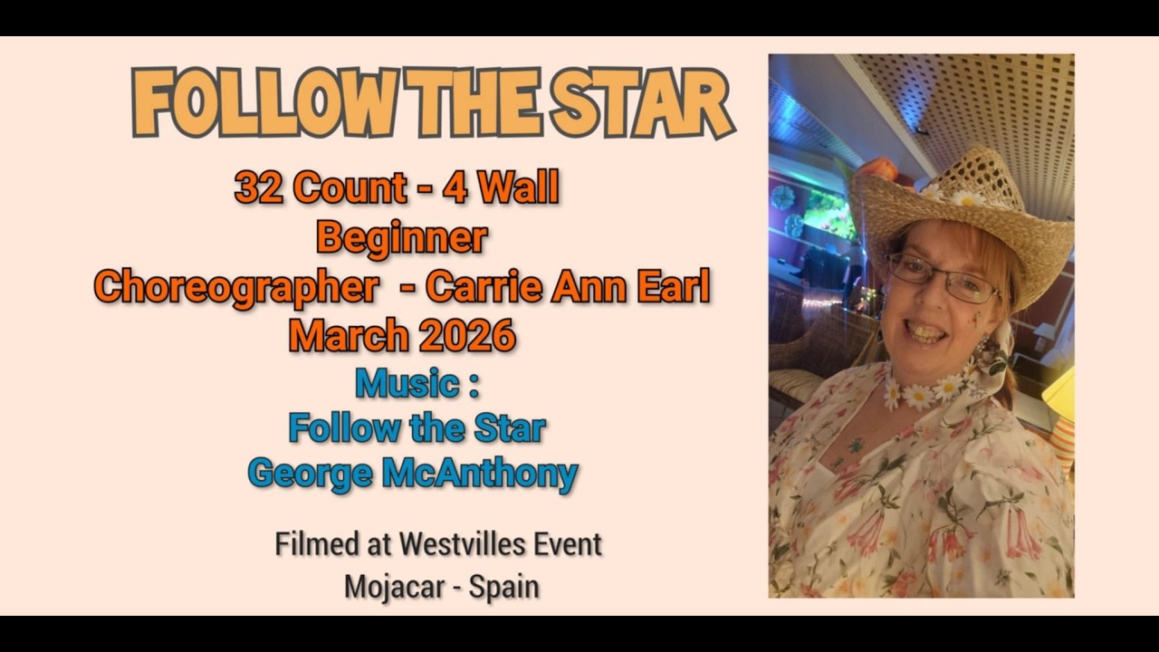 Follow The Star Line Dance