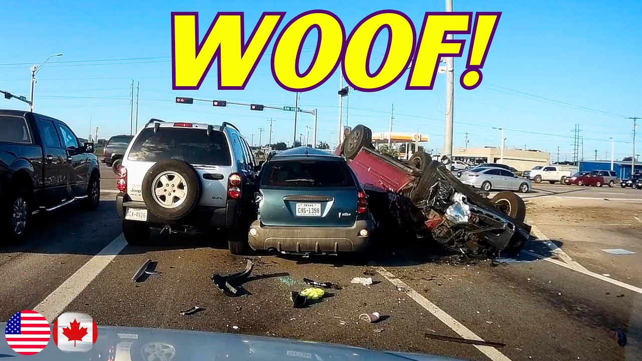 NEW Car Crash Compilation | USA & Canada - Oct 24, 2025