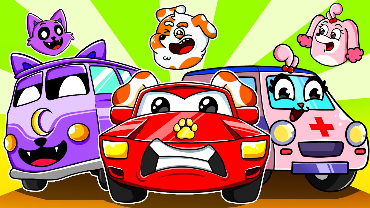 Hoo Doo Vs Catnap | Car World Cleanup! Hoo Doo’s Big Mission! Best New Cartoon