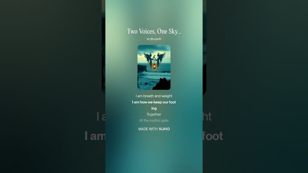 Two Voices, One Sky