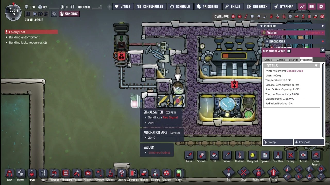 Weird Mechanized Airlock Heat Transfer Bug