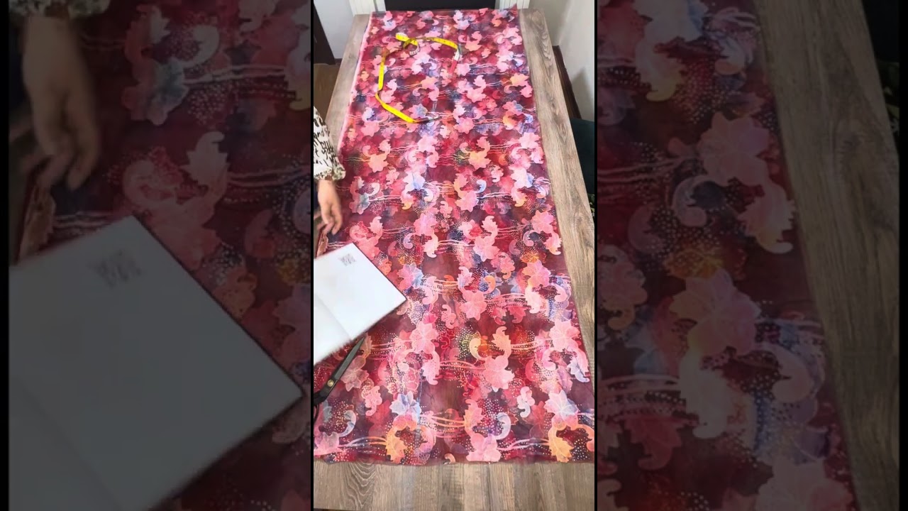 كه ركرنا كراس كوردي باديني ب لا ستيك ب ريكه كا ساناهي قساسًً M تفصيل فستان باديني بطريقه جدا سهله