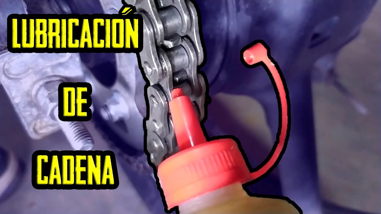 COMO LUBRICAR LA CADENA DE TU MOTO [MECALEJO] [LUBRY]