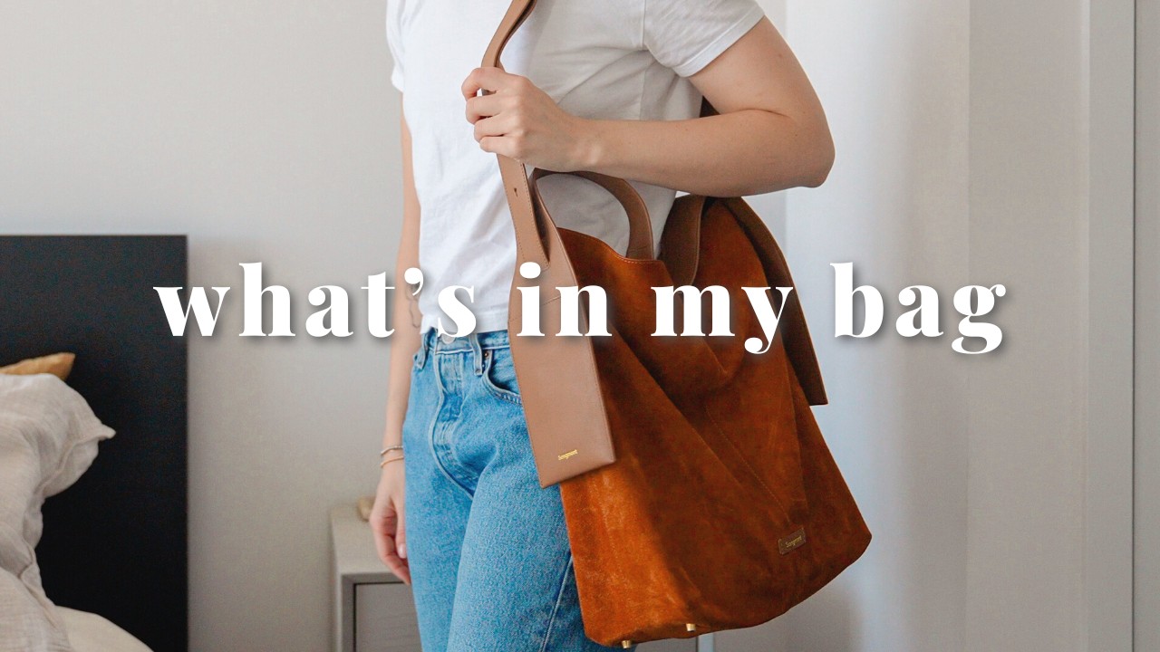 What's In My Bag | Minimal Everyday Essentials