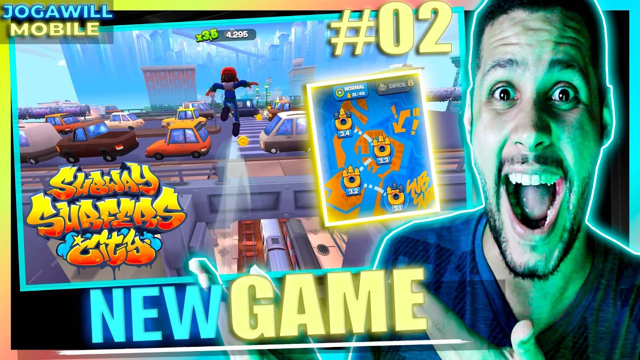 SUBWAY SURFERS 2 CITY - FIZ TODAS AS MISSÓES DO CAPÍTULO 3 #02