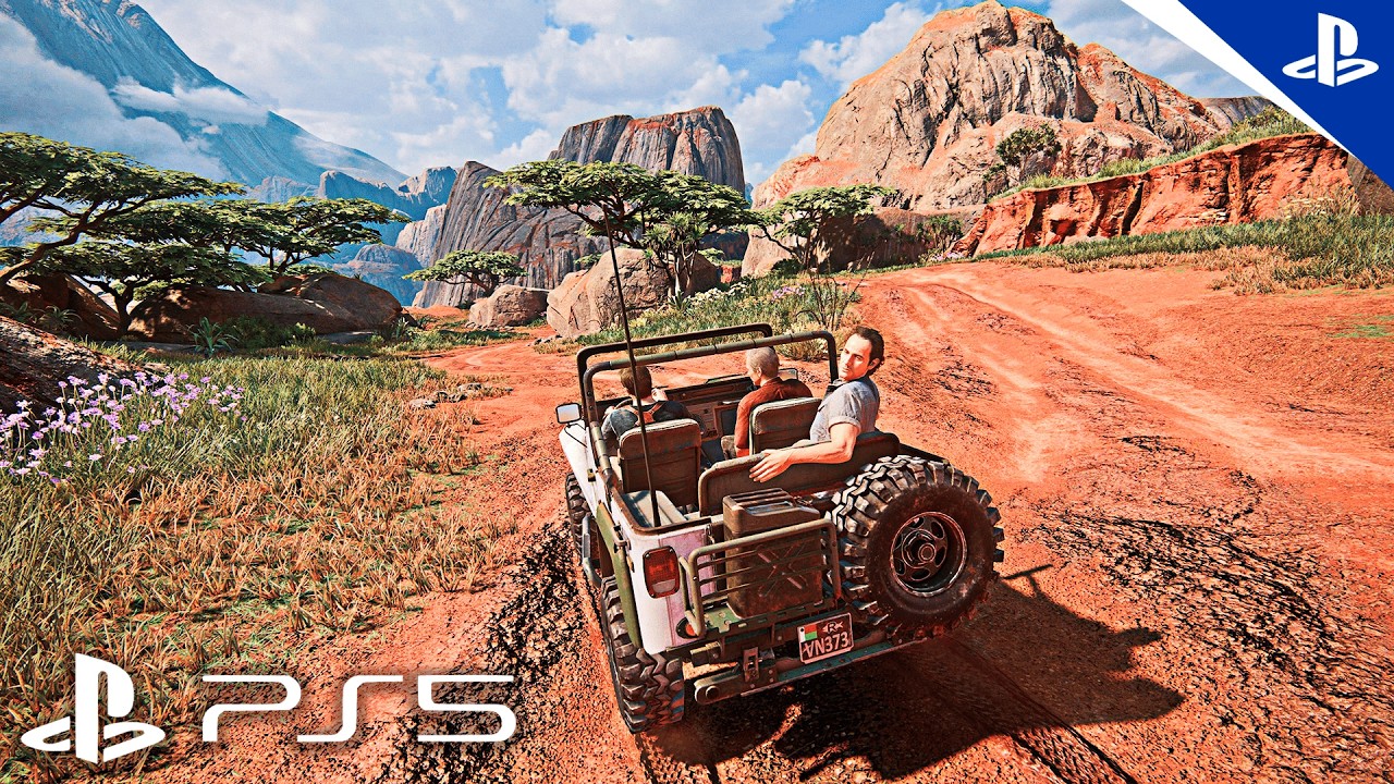 UMA VIAGEM SEM VOLTA EM MADAGASCAR! (PS5) Uncharted 4 • GRÁFICOS ULTRA REALISTAS [4K HDR 60FPS]