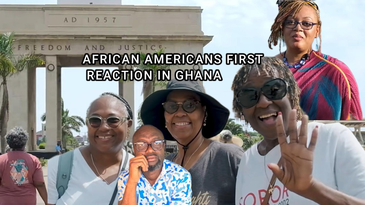 🇬🇭🇺🇸AFRICAN AMERICANS FIRST REACTIONS WHEN THEY VISITED GHANA: GHANA HAS BEEN ON MY LIST! 2025/2026