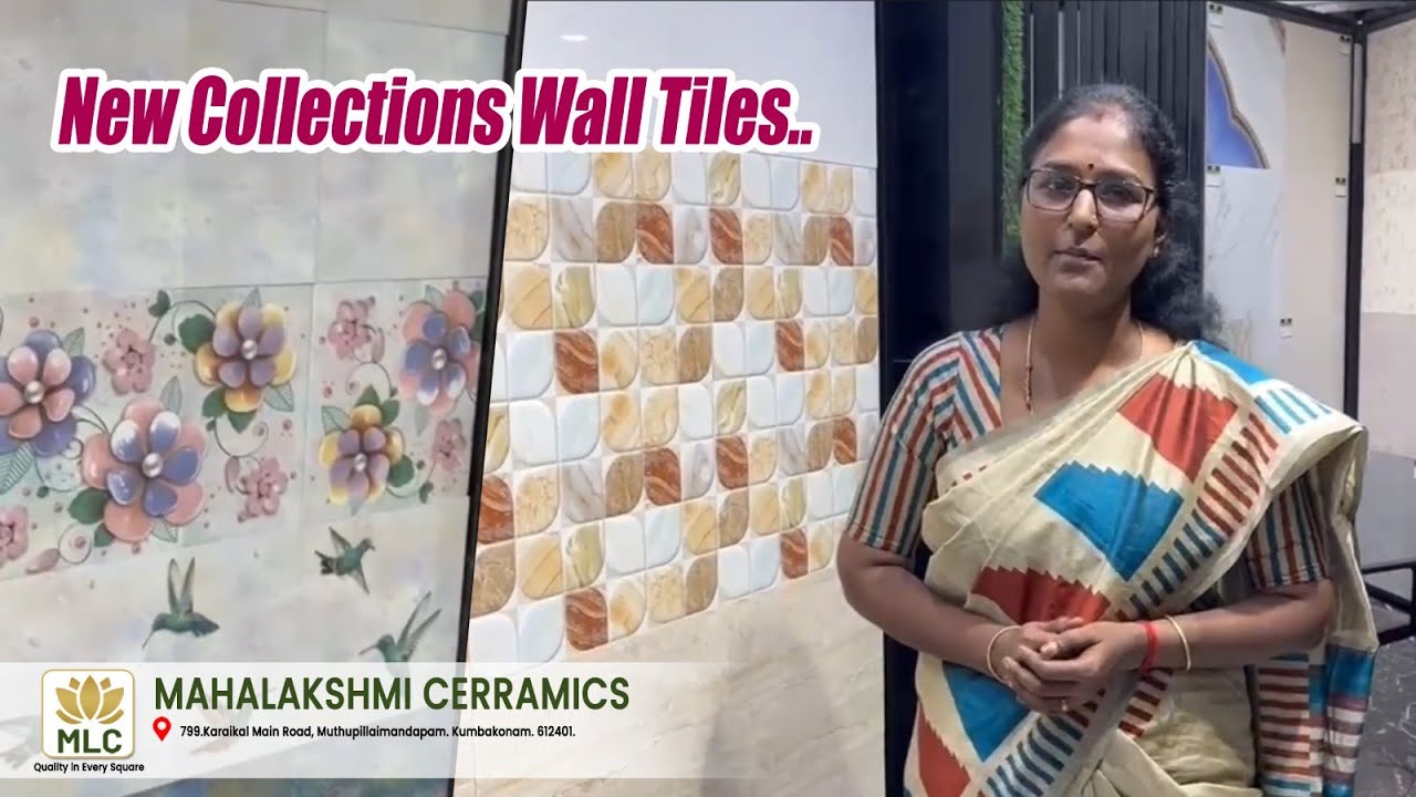 New Collections Wall Tiles...⭐| Mahalakshmi Cerramics| Kumbakonam| 8056538380,8220406003 #walltiles