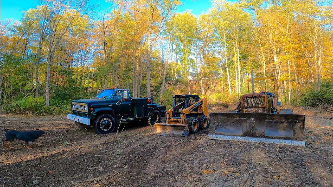 Clearing land for a new shop