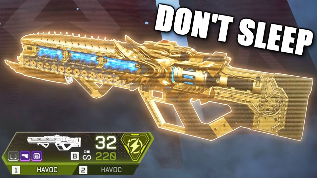 this is why you should NEVER sleep on the havoc in apex legends