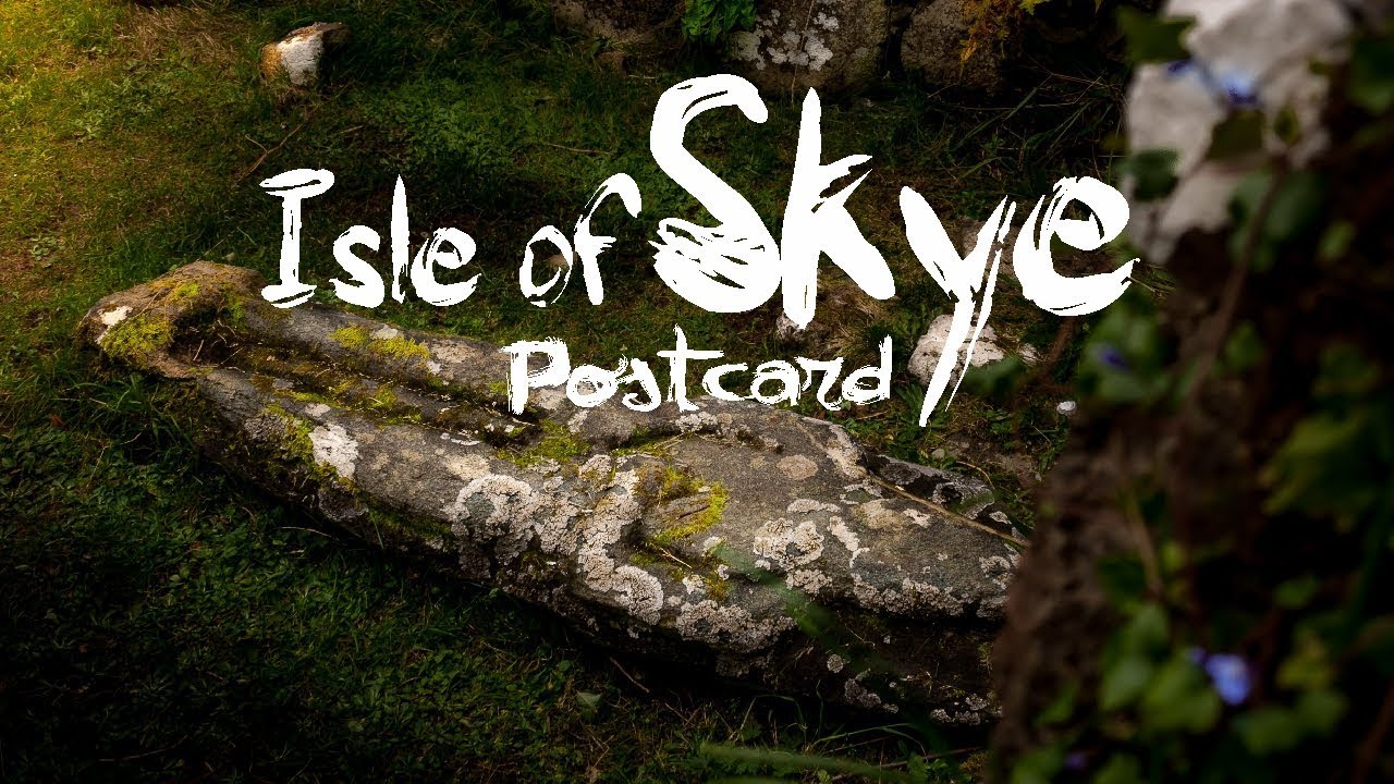 Skye Postcard - E3 - St Columba's Isle, Skeabost Bridge