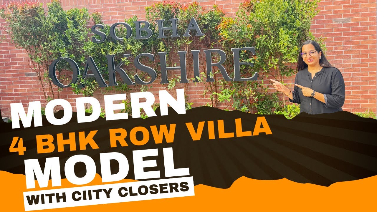 Sobha Oakshire| Row Villa| IVC Road| Devanahalli| Contact:9916543543