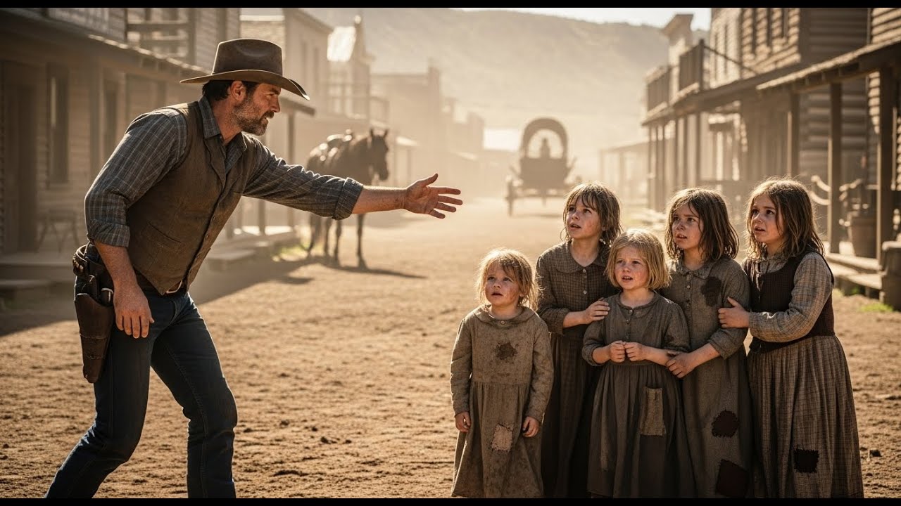 All of You, Come With Me” — A Cowboy’s Quiet Decision Saved Five Siblings Forever