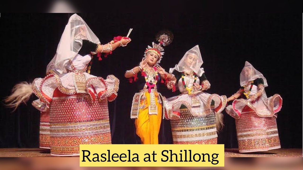 Kumari kannya gopi 🙏Rasleela at Shillong (Meghalaya) pure devotional dance 🙏must watch 