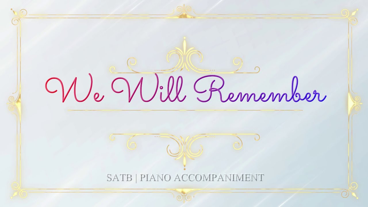 We Will Remember | Instrumental