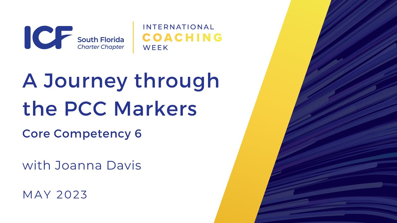 Journey Through the PCC Markers- Core Competency 6