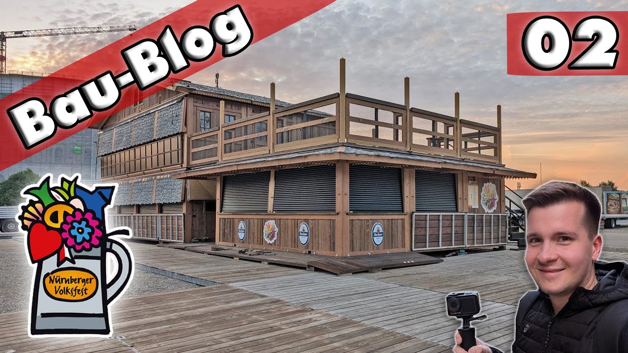 Nürnberger Herbstvolksfest 2025 - Aufbau | Bau Blog #02 [FULL HD]