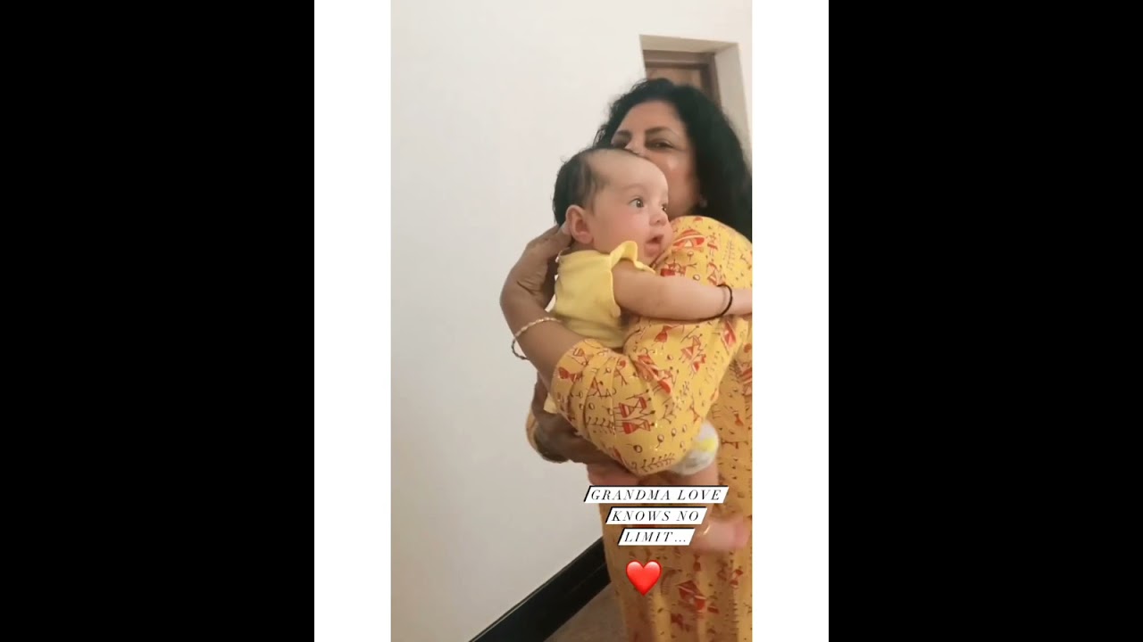 Nila Baby With Grandma🥰 |Nila Srinish|Pearle Maaney|Srinish Aravind|Pearle Army