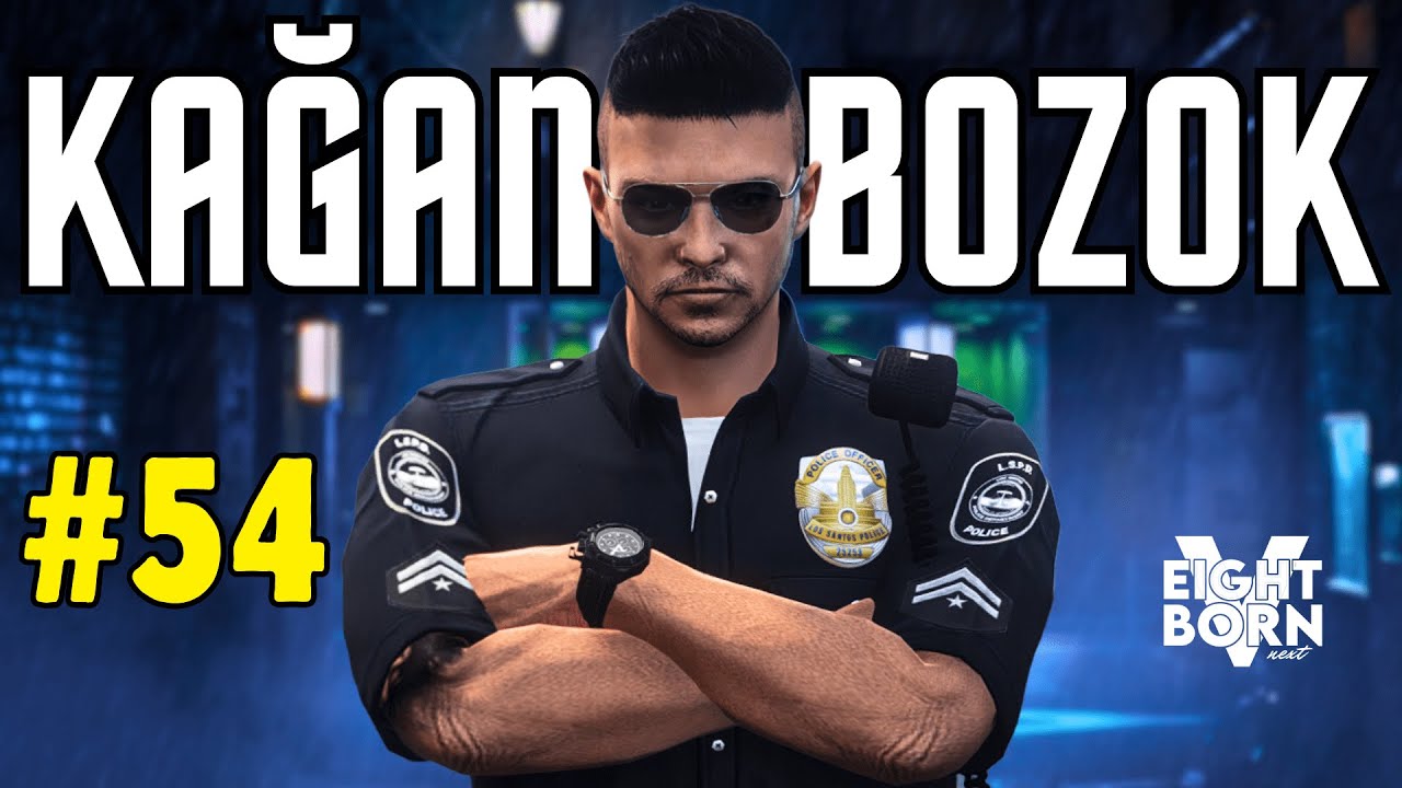 KAĞAN BOZOK BÖLÜM #54 | MEMURLARA MARKET SOYGUNU EĞİTİMİ & HIGHWAY PATROL ARACI | EightbornV