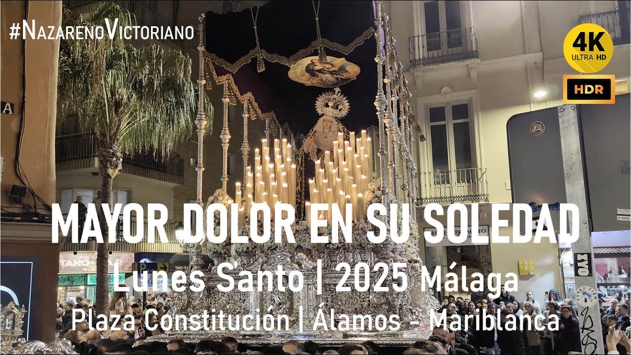 MAYOR DOLOR (Crucifixión) | Plaza Constitución - Álamos - Mariblanca | Semana Santa Málaga 2025
