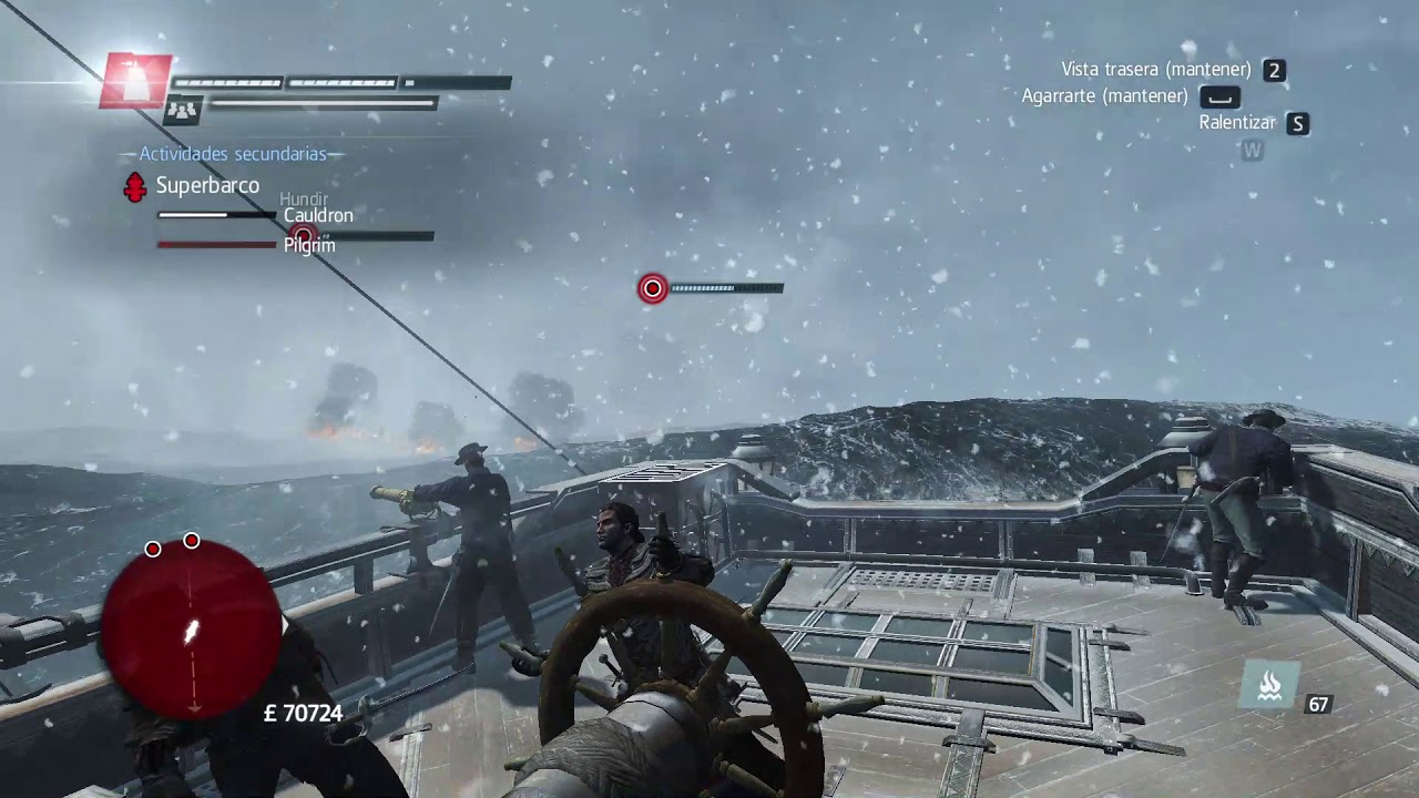 Assassin's Creed Rogue derrotando al segundo 