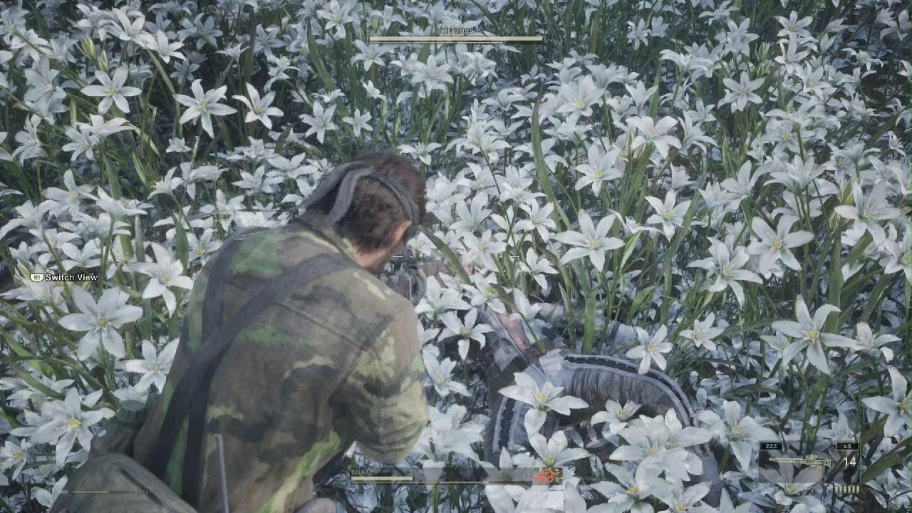 METAL GEAR SOLID Δ: SNAKE EATER boss final fight extreme