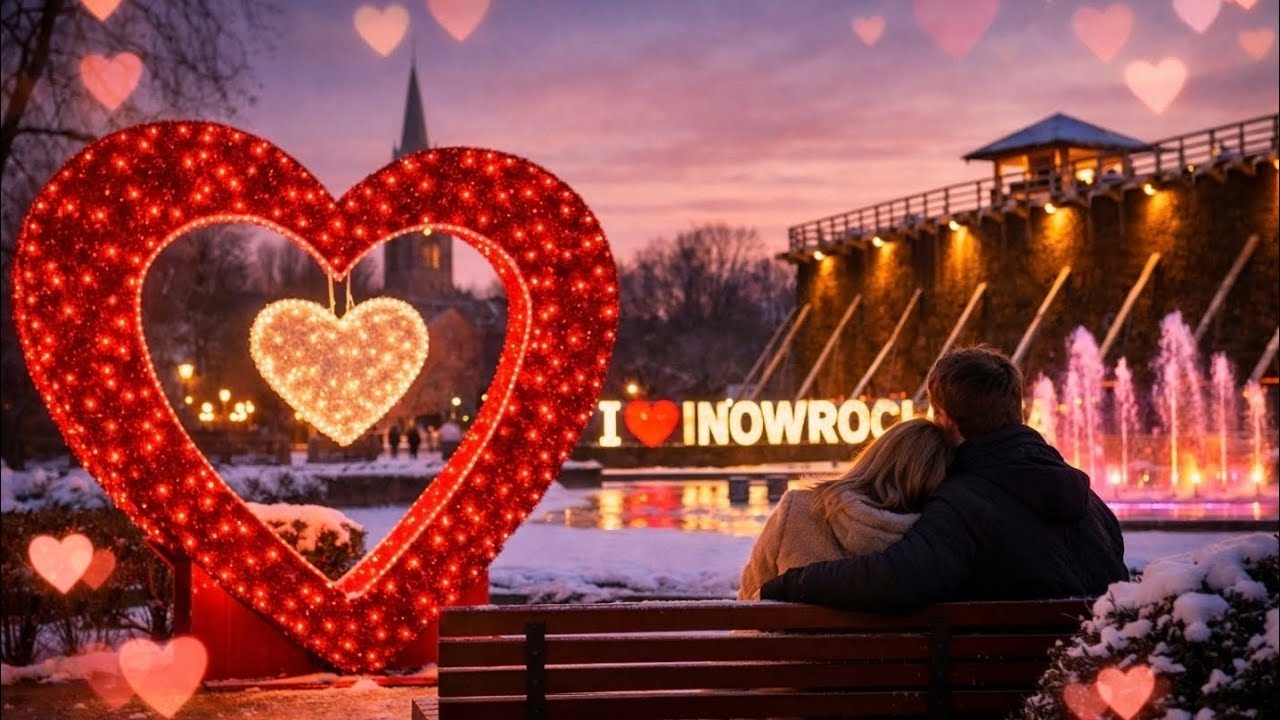 Dzień Zakochanych w Inowrocławiu. Co powiedzieć mieszkańcowi? 💕 #ki24info #Inowrocław #zawszenaczacie 