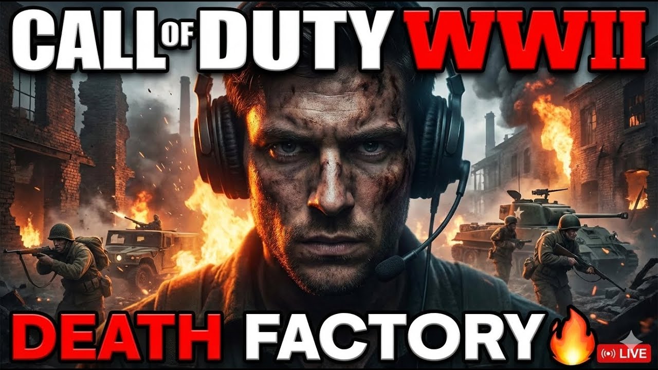 CALL OF DUTY WWII LIVE 🔴 l Intense Gameplay