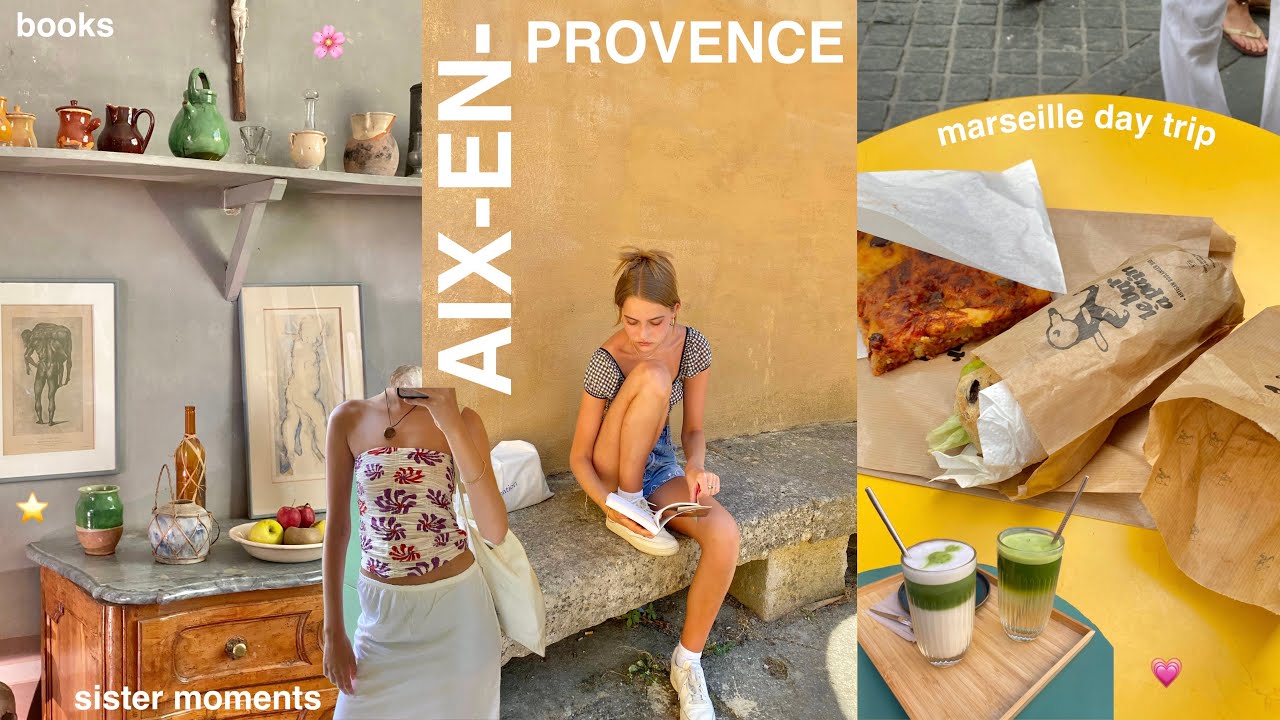 Хроники юга Франции 🌼 | Сестринские моменты, книги и Марсель на один день