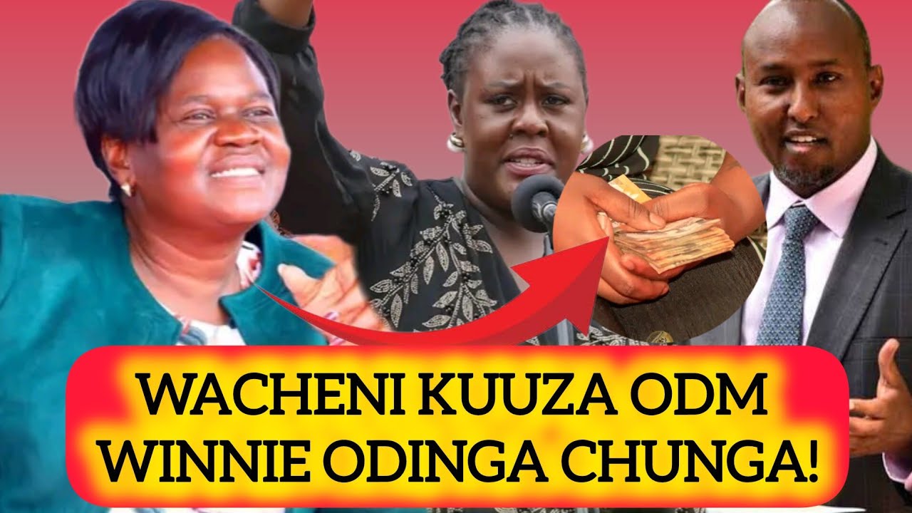 GLADYS WANGA JUNET MUHAMMED AND KALUMA EXPOSED FOR SELLING ODM PARTY | WACHENI NA OBURU ODINGA 