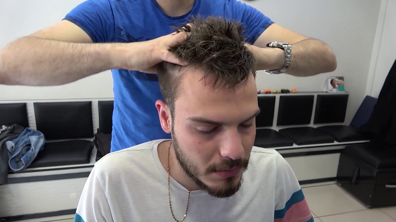 ASMR Turkish Barber Face, Head and Body Massage 254